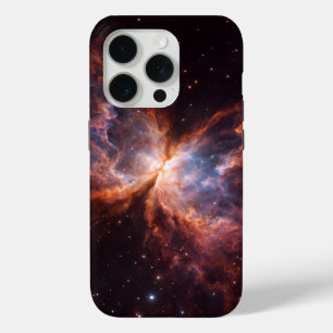 Coque Case-Mate iPhone Noir 4 Luxe iPhone 15 Pro Mate Nébuleuse du Papill