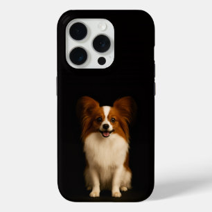 Coque Case-Mate iPhone Noir 4 Luxe iPhone 15 Pro Mate Papillon Raffiné