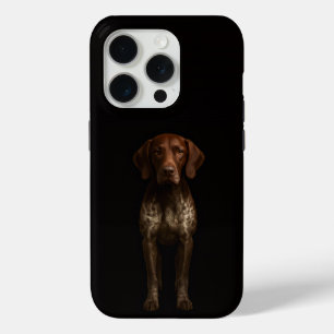 Coque Case-Mate iPhone Noir 4 Luxe iPhone 15 Pro Mate Pointer Allemand