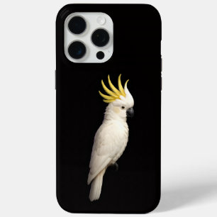 Coque Case-Mate iPhone Noir 4 Luxe iPhone 15 Pro Max, Cacatoès à crête