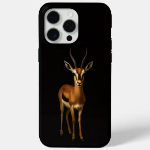 Coque Case-Mate iPhone Noir 4 Luxe iPhone 15 Pro Max, Gazelle Élégante
