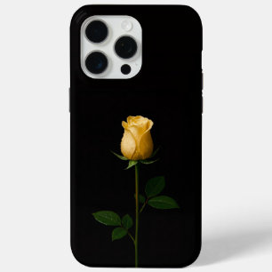 Coque Case-Mate iPhone Noir 4 Luxe iPhone 15 Pro Max, Rose Jaune Ensoleil