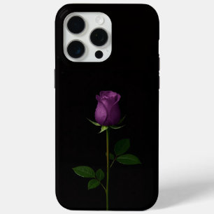 Coque Case-Mate iPhone Noir 4 Luxe iPhone 15 Pro Max, Rose Violet Royal