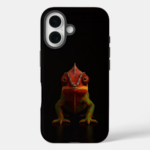 Coque Pour iPhone 16 Noir 4 Luxe iPhone 16 Mate, Caméléon Panther