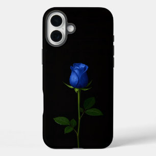 Coque Pour iPhone 16 Plus Noir 4 Luxe iPhone 16 Plus, Rose Bleu de Minuit