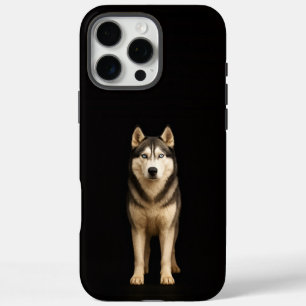 Coque iPhone 16 Pro Max Noir 4 Luxe iPhone 16 Pro Max, Husky Elite Glacé