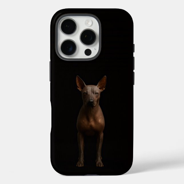 Coques Case-Mate iPhone Noir 4 Luxe iPhone 16 Pro, Pila Dog Argentin (Verso)