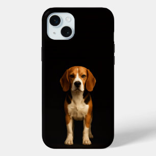 Coque Case-Mate iPhone Noir 4 Luxe, Kind Beagle iPhone 15 Plus