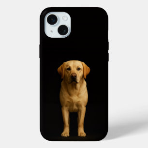 Coque Case-Mate iPhone Noir 4 Luxe, Labrador Minimaliste iPhone 15 Plus