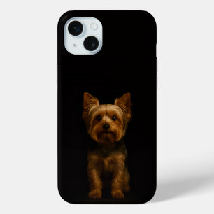 Coque Case-Mate iPhone Noir 4 Luxe, Yorkshire Terrier iPhone 15 Plus