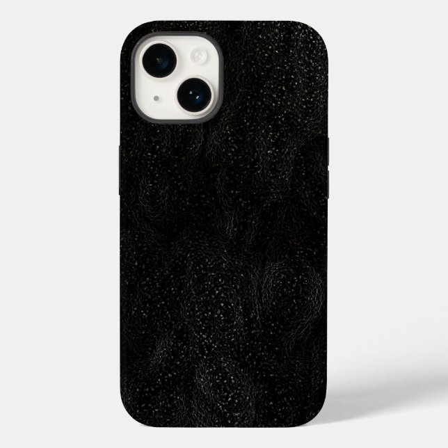 Coques Case-Mate iPhone Noir Abstrait Espace extra-atmosphérique Conceptio (Verso)