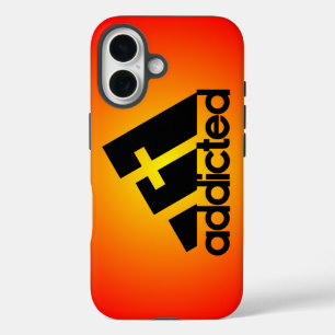Coque Pour iPhone 16 Noir accro
