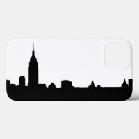 Noir blanc New York Silhouette
