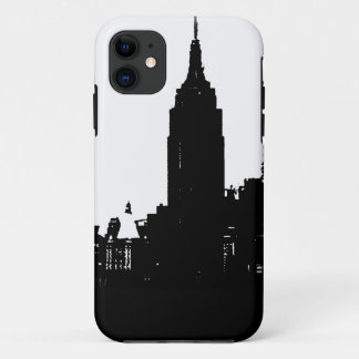 Case-Mate iPhone Case Noir blanc New York Silhouette