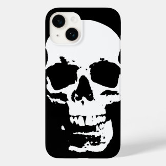 Coque Case-Mate iPhone Noir & Blanc Pop Art Crâne Cool élégant