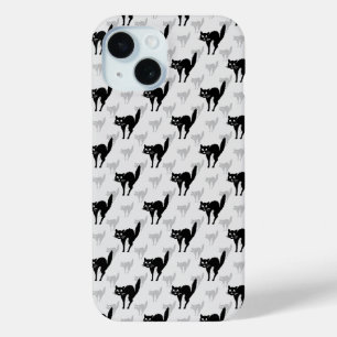 Coque Case-Mate iPhone Noir Chat Shadow Silhouette Motif Design