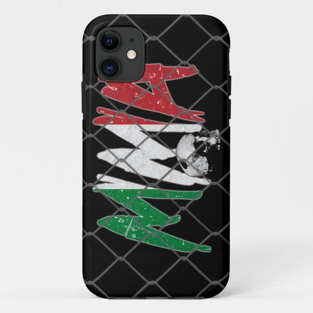 Coques Case-Mate iPhone noir de MIXED MARTIAL ART de l'Italie de l'iPhone (Dos)