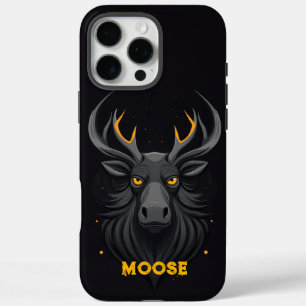 Coque iPhone 16 Pro Max Noir d'orignal