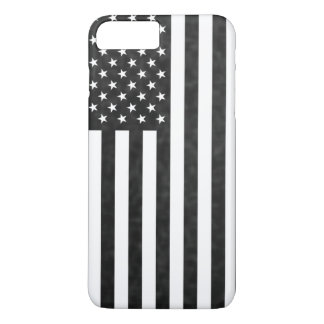 Etui iPhone Case-Mate Noir et blanc Drapeau vintage américain 7 Plu