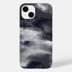 Coque Case-Mate iPhone Noir et blanc Moderne Abstrait Style