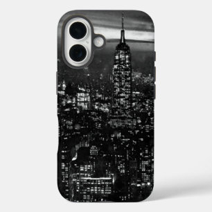 Coques iPhone 16 Noir et blanc New York City