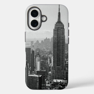 Coques iPhone 16 Noir et blanc New York City