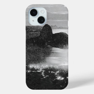 Coque Pour iPhone 15 Noir et blanc - Rio - Brasil