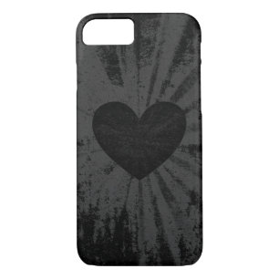 Case-Mate iPhone Case Noir étoile coeur valentin