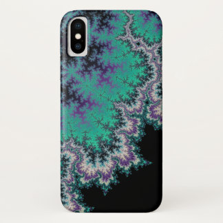 Coque Case-Mate iPhone Noir, Teal et caisse pourpre de l'iPhone X de