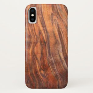 Coque Case-Mate Pour iPhone Noix (grain en bois)