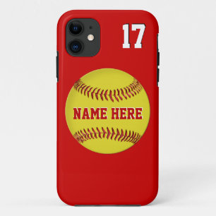Coque Case-Mate Pour iPhone Nom, cas de l'iPhone 5S du base-ball de nombre du