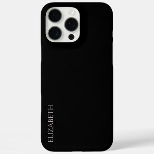 Coque iPhone 16 Pro Max nom customisé unique classique