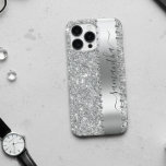 Case-Mate iPhone Case Nom de calligraphie à paillettes Faux Diamant Arge<br><div class="desc">Tout scintillement ou diamant dans le design sont des photos et simulés.</div>
