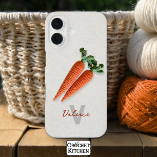 Coque Pour iPhone 16 Nom de carottes de Crochet minimalistes Quirky Ami