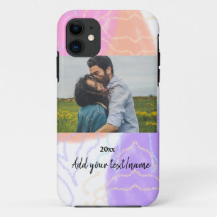 Case-Mate iPhone Case nom de couple monogramme personnalisé simple minim