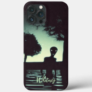 Case-Mate iPhone Case Nom de film de science-fiction rétro drôle d'invas