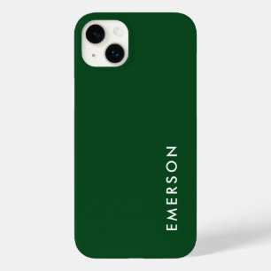Coque Case-Mate iPhone Nom de la couleur verte du pin
