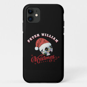 Case-Mate iPhone Case Nom de la Personnaliser Père Noël Christmas Soccer