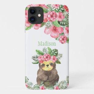 Case-Mate iPhone Case Nom de l'animal migre rose Floral Hawaiian
