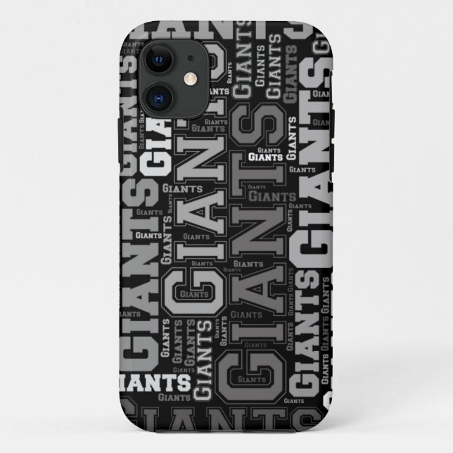 Coques Case-Mate iPhone Nom de l'équipe Giants Collage (Dos)