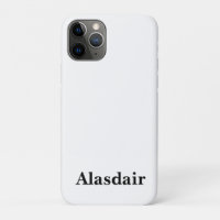 Nom de l'homme Alasdair