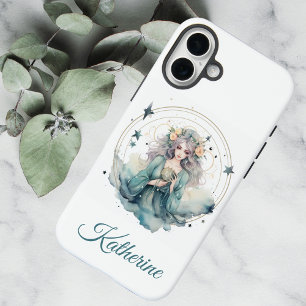 Coque Pour iPhone 16 Plus Nom de sorcière céleste Boho