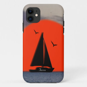 Case-Mate iPhone Case Nom de voilier personnel sur bateau
