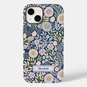 Coque Case-Mate iPhone Nom des fleurs Pastel