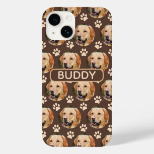 Coque Case-Mate iPhone Nom du chien du Motif photo de animal de compagnie