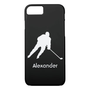 Case-Mate iPhone Case Nom du joueur de l'étagère téléphonique de hockey