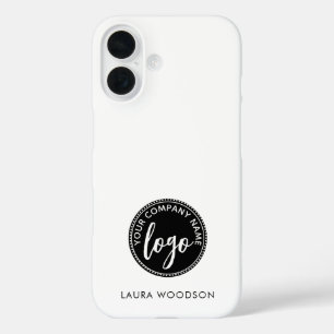 Coque Pour iPhone 16 Nom du logo minimaliste simple