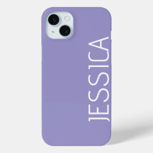 Coque Case-Mate iPhone Nom du monogramme minimal moderne customisé