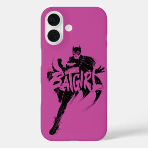 Coque Pour iPhone 16 Nom du pinceau encre Batgirl