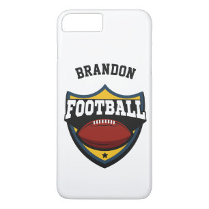 Case-Mate iPhone Case Nom et couleur personnalisés Football Logo Boîtes 